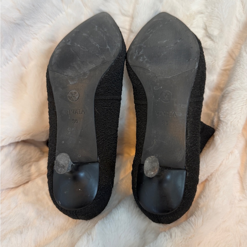 VIVAIA black sock booties, size 36 - Picture 5 of 7
